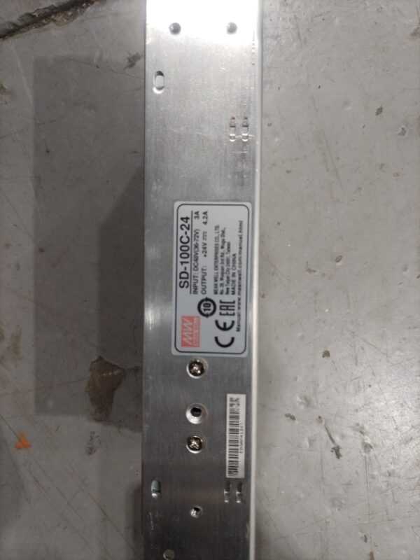 Mean Well SD-100C-24 DC-DC Converter 45-72V In / 24V 4.2A Out