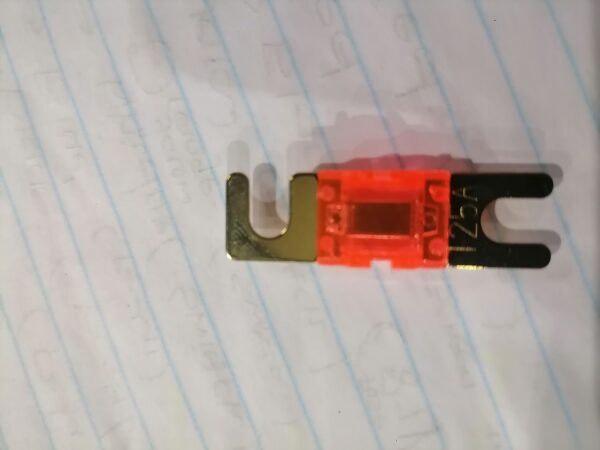 125A Mini ANL Bolt-Down Fuse – Gold Plated – Qty 5 125A Mini ANL Bolt-Down Fuse – Gold Plated – Qty 5
