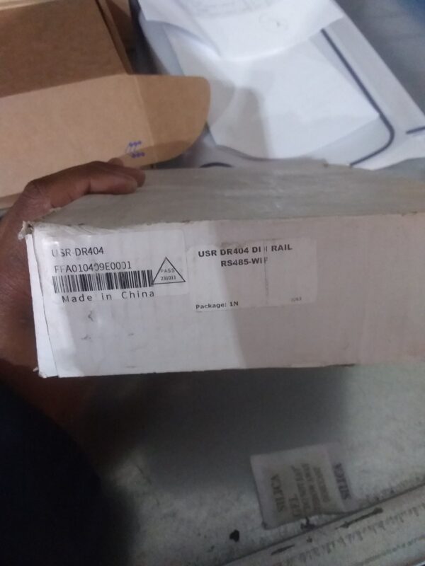 PUSR USR-DR404 DIN Rail RS485 to WiFi & Ethernet Converter – Near New in Box