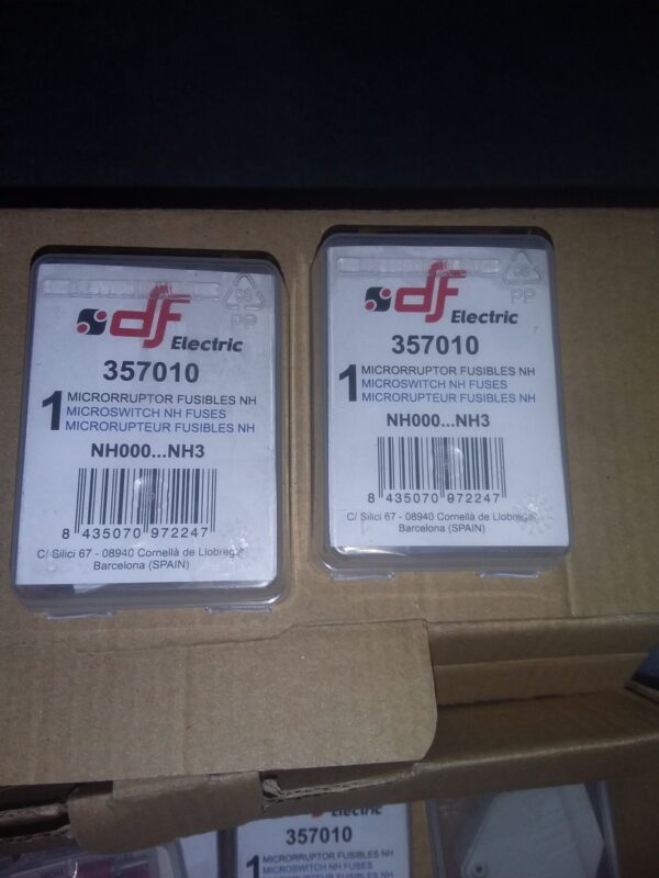 DF Electric 357010 NH Fuse Microswitch – Qty 20, Brand New