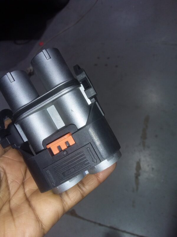 Pair of 2-Pin HV Interlock (HVIL) EV Connectors with Orange CPA Secondary Lock – Near New