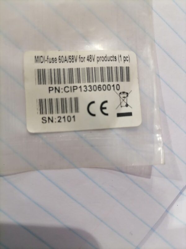 Victron Energy 60A MIDI Fuse 58V for 48V Systems – CIP133060010