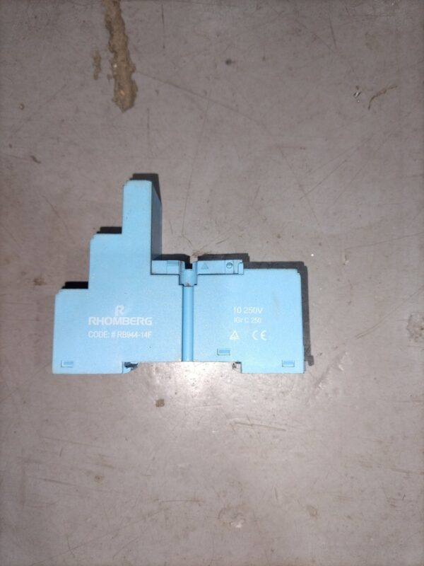 Rhomberg RB944-14F 14-Pin DIN Rail Relay Socket 10A 250V — Lot of 2