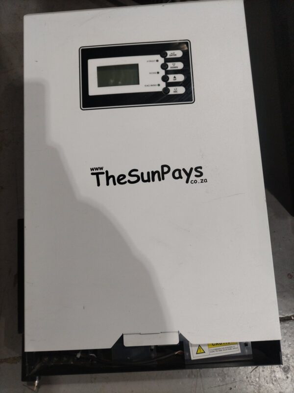 TheSunPays TSP VMIII 5.5kW Hybrid Solar Inverter – 48V, 5500W (In Need of Repair)
