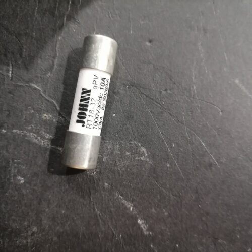 JOHNN RT18-32 gPV 10A 1000V DC/AC Solar PV Ceramic Fuse (10x38mm) JOHNN RT18-32 gPV 10A 1000V DC/AC Solar PV Ceramic Fuse (10x38mm)