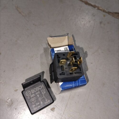 Bosch 24V 20A 5-Pin Mini Relay 0986AH0253 – New in Box Bosch 24V 20A 5-Pin Mini Relay 0986AH0253 – New in Box
