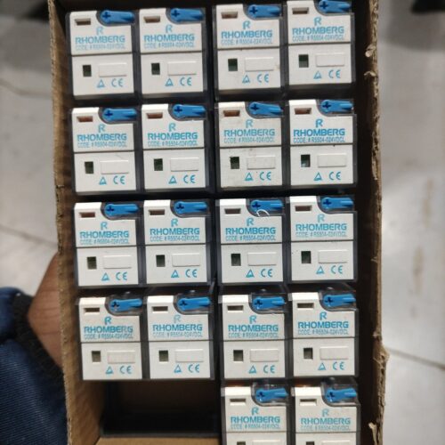 Rhomberg R5504-024VDCL 24VDC 14-Pin Mini Relay 4C/O + LED – Qty 18