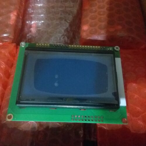 12864 128x64 Graphic LCD Module – Blue Backlight, 20-Pin, ST7920 Compatible