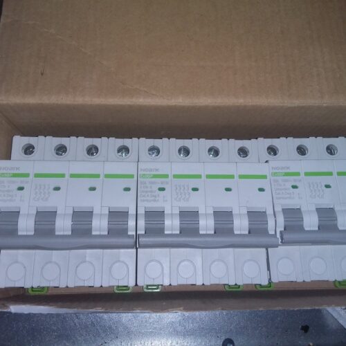 Noark Ex9BP 50A 4P 1000V DC MCB Circuit Breakers – Qty 3 (Solar/PV Rated)