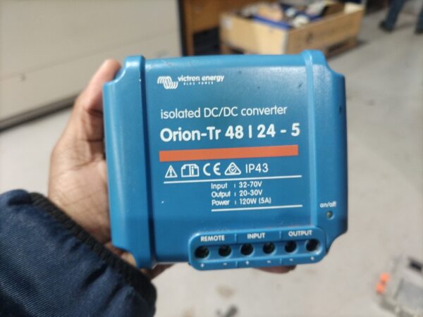 Victron Energy Orion-Tr 48/24-5A 120W Isolated DC-DC Converter