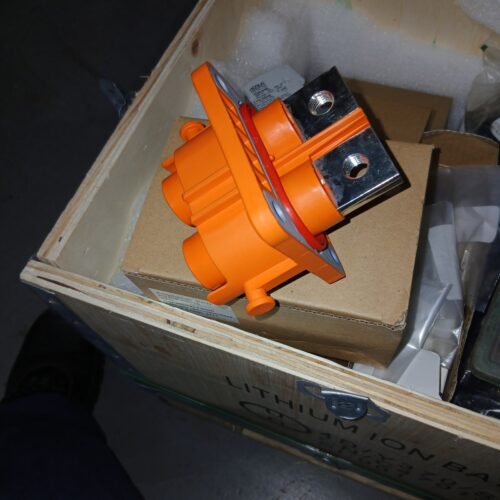 Amphenol HVSL / SurLok Plus Orange HV DC Battery Connector – 1000V 120–250A IP67 (New/Unused)