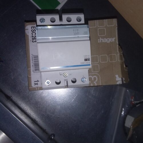Hager ESC263 63A 2-Pole Modular Contactor 230V – New in Box Hager ESC263 63A 2-Pole Modular Contactor 230V – New in Box