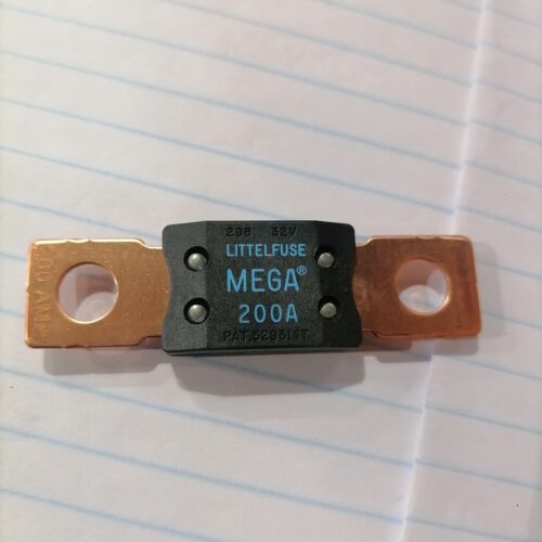 Littelfuse MEGA 200A 32V DC Bolt-Down Fuse (0298200.ZXEH) – New in Bag Littelfuse MEGA 200A 32V DC Bolt-Down Fuse (0298200.ZXEH) – New in Bag