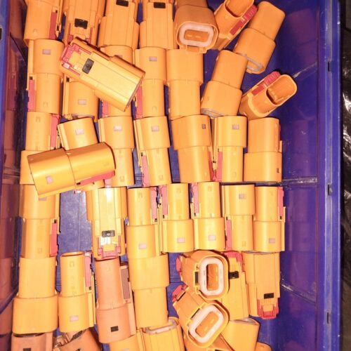 TE Connectivity AMP AMPSEAL 16 Orange Sealed Connector Housings – Mixed Lot (~40–50 pcs)