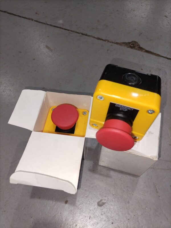 AC/DC Dynamics E/ST-11 Emergency Stop Pushbutton Station – Mushroom Self-Return AC/DC Dynamics E/ST-11 Emergency Stop Pushbutton Station – Mushroom Self-Return